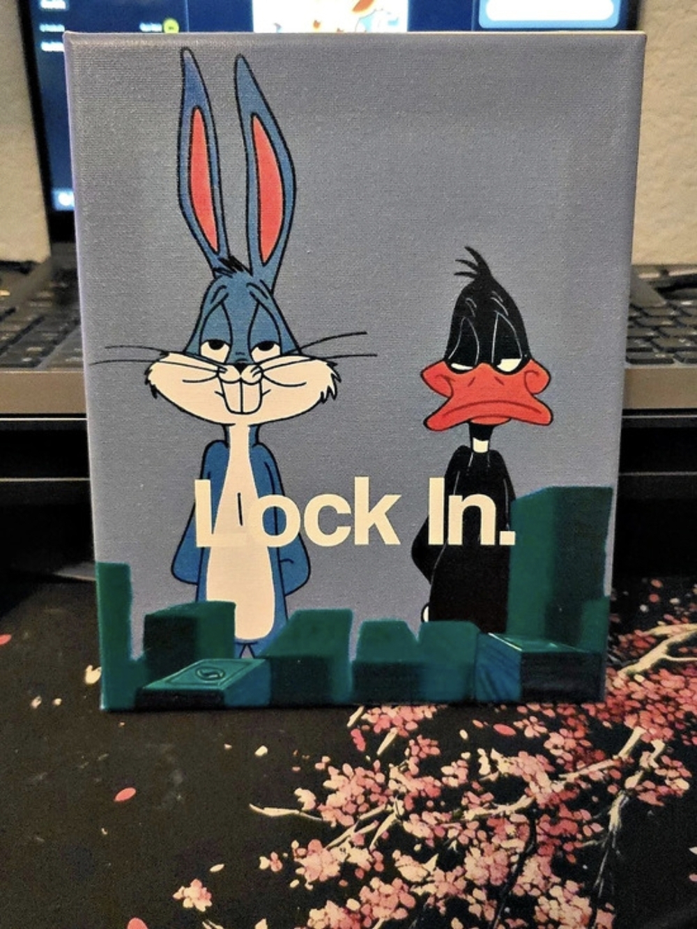 Looney Tunes Bugs Bunny Daffy Duck Wall Art